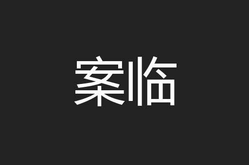 案临