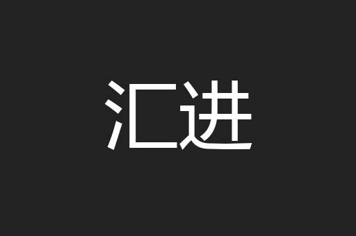 汇进