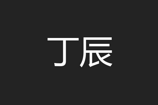 丁辰