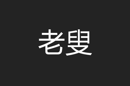 老叟