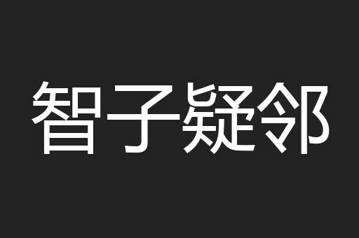 智子疑邻