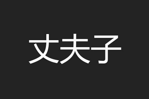 丈夫子