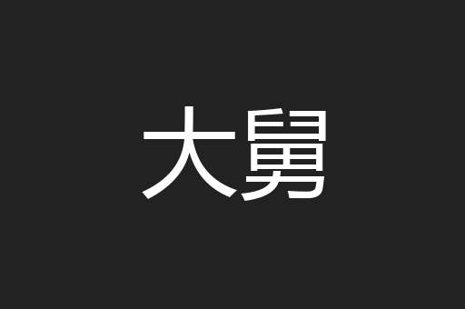 大舅