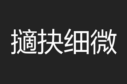 擿抉细微