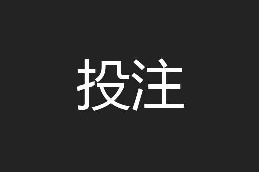 投注