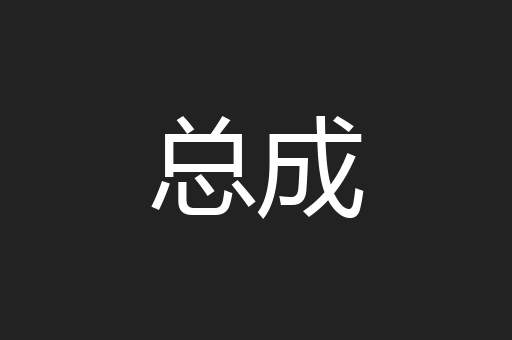 总成