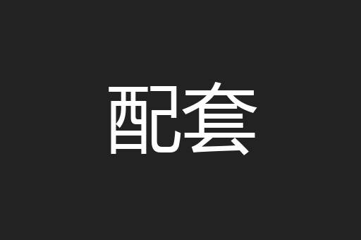配套