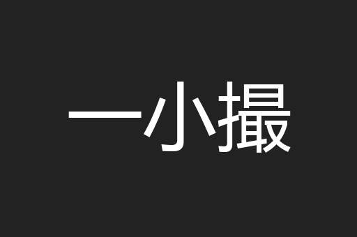 一小撮