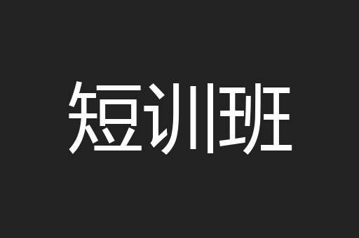 短训班