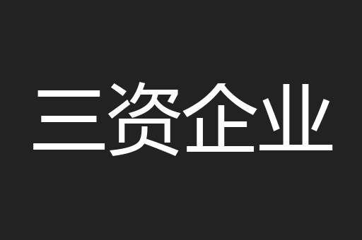 三资企业