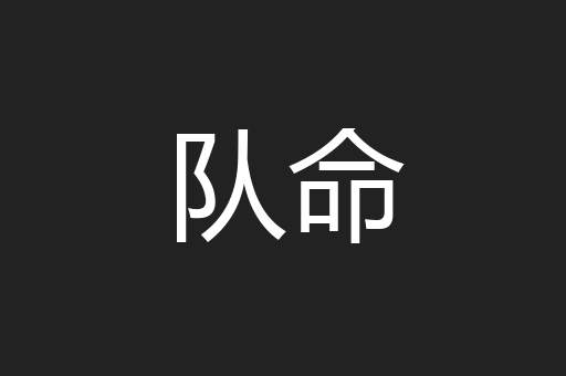 队命