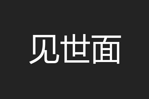 见世面