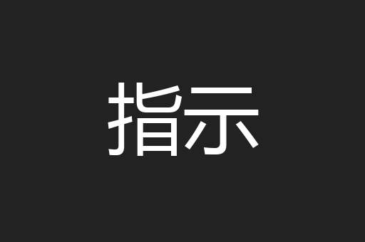 指示