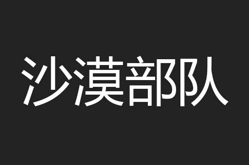 沙漠部队