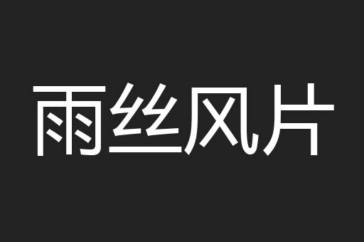 雨丝风片