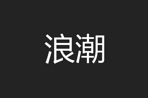 浪潮