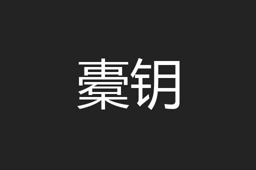 橐钥