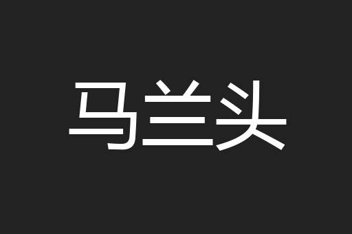 马兰头