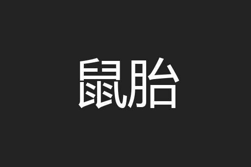 鼠胎