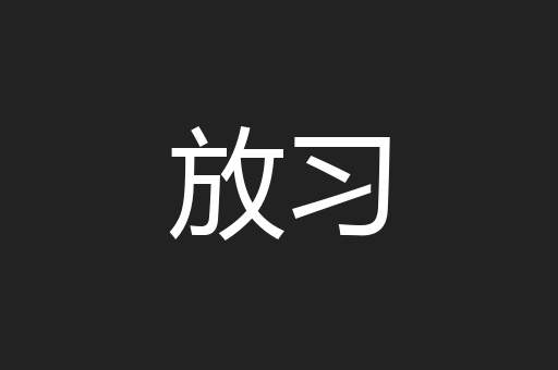 放习