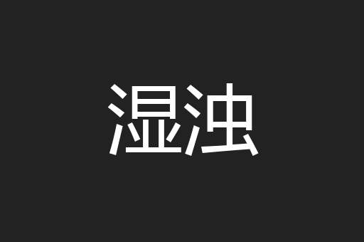 湿浊