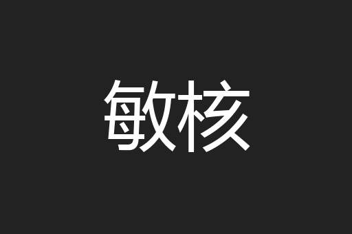 敏核