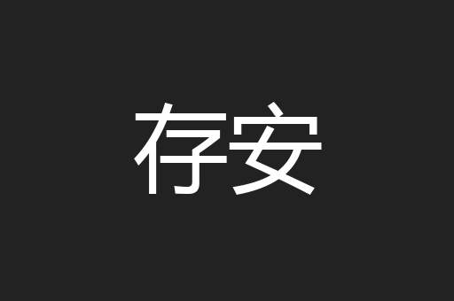存安