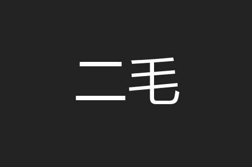 二毛