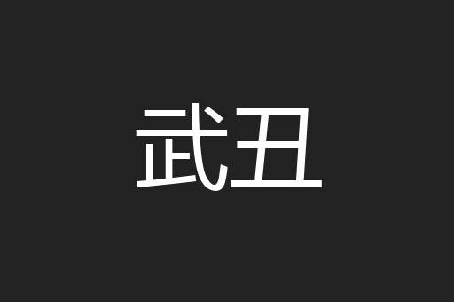 武丑