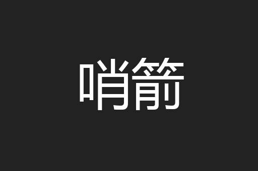 哨箭