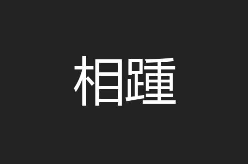 相踵