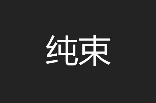 纯束