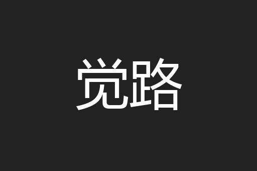 觉路