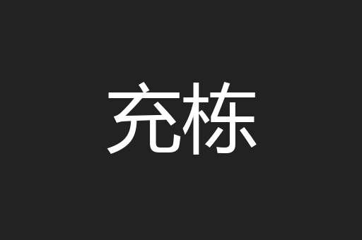 充栋