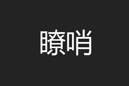 瞭哨