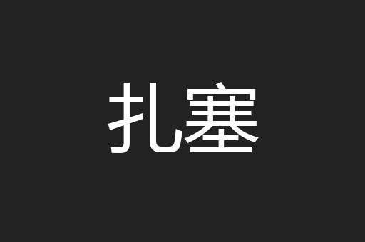 扎塞