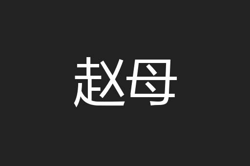 赵母