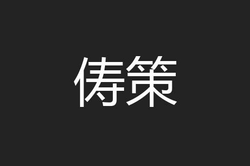 俦策