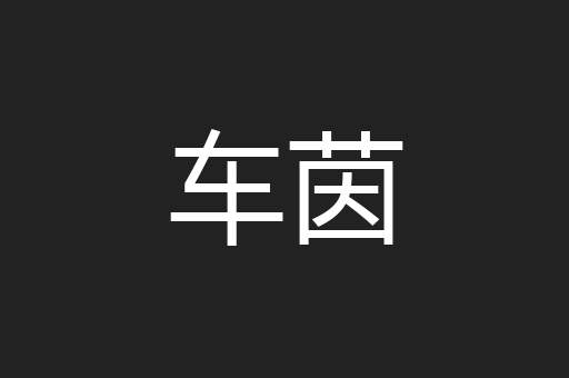 车茵