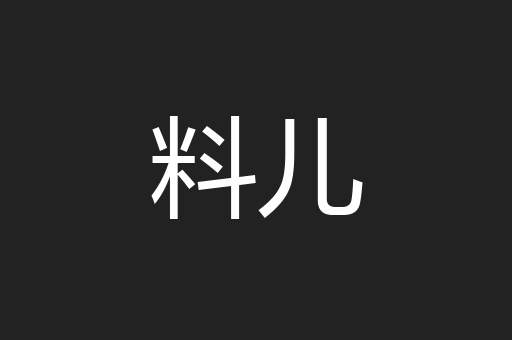 料儿