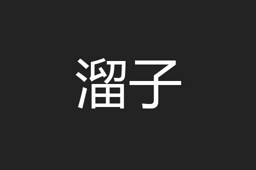 溜子