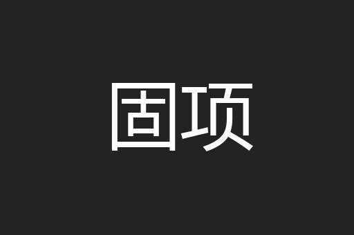固项