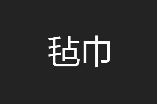 毡巾