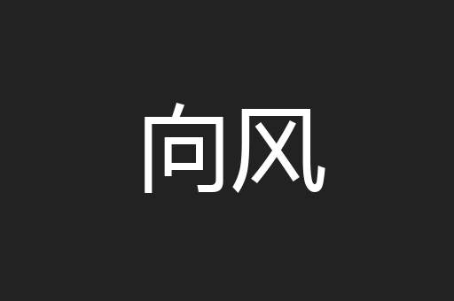 向风