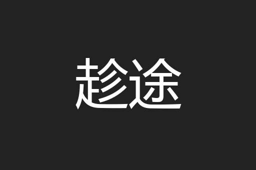 趁途