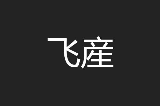 飞産