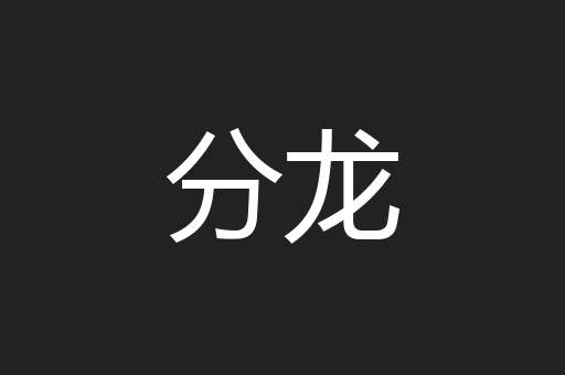 分龙