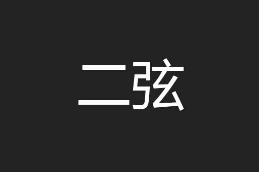二弦