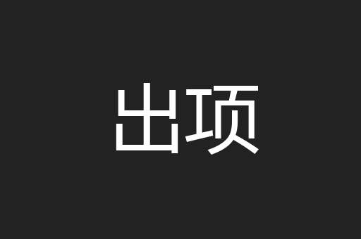 出项