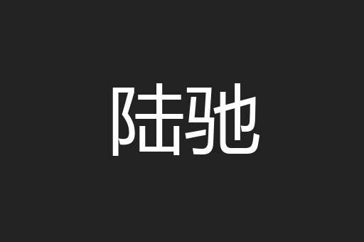 陆驰